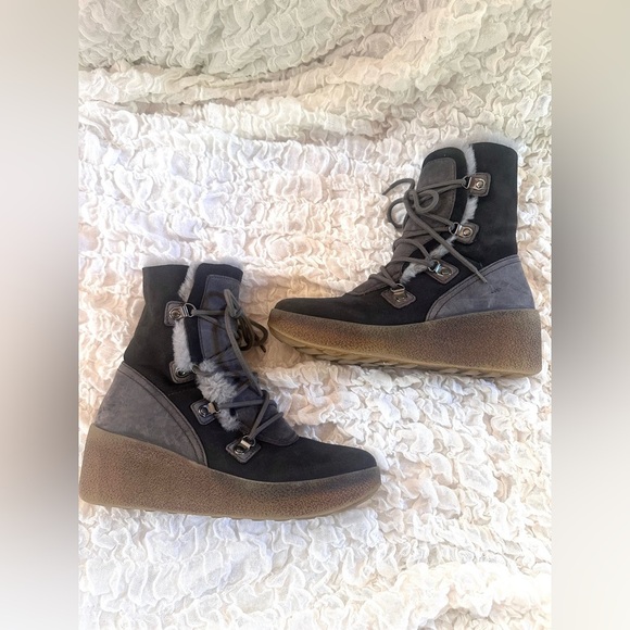 Cougar Dylan Waterproof Wedge Mid-Calf Boots Size 8 EU38.5 - Picture 4 of 10